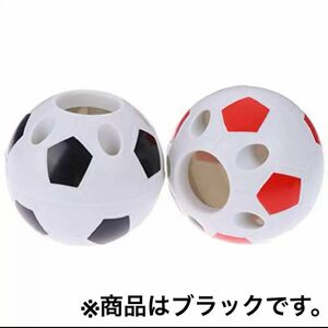 サッカーボール　ペン立て　収納ケース　卓上　文房具　ボールペン　文房具　事務用品　勉強　プレゼント　こどもの日　贈り物　部活