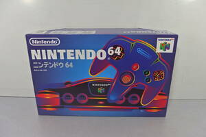 ◆新品未使用 任天堂 NINTENDO64 ニンテンドウ64 N64 本体 NUS-S-HA NUS-001 グレー ニンテンドー 純正ステレオAVケーブル付