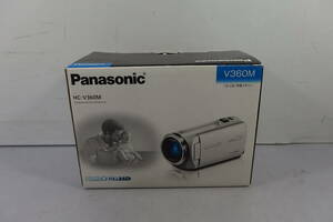 ◆未使用 Panasonic(パナソニック) フルHDビデオカメラ 光学50倍 16GB HC-V360M K(ブラック) 高性能ハイブリッド手ぶれ補正