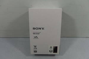 ◆未使用 SONY(ソニー) ハイレゾ/ノイズキャンセル/リニア ウォークマン 64GB NW-A107 レッド Bluetooth/microSD/デジタルオーディオ