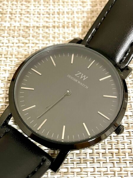 [限定特価品:ランクA/稼働]ZEIGER FASHION WATCH LIMITED EDITION/日本製/本革ベルト/腕時計