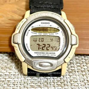 [希少:限定特価品:稼働]CASIO PROTREK Ley プロトレックレイ/PRL-30WWJ/WWFコラボ限定モデル/腕時計