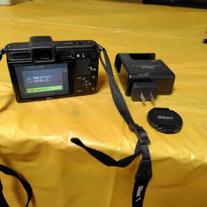 Nikon ニコン V1 ブラック BLACK MH-25 純正充電器付 ★の画像7