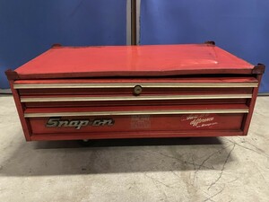 Snap On スナップオン 工具箱 ツールボックス 22×67×38cm トップチェスト 鍵無し 現在品