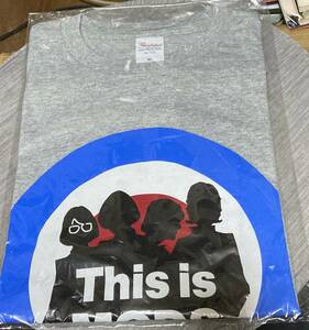 新品未使用【THE COLLECTORS ザ・コレクター Tシャツ〜THIS IS MODS〜】希少XLサイズ/杢グレー/モッズ/ロック/ROCK/加藤ひさし/日本武道館