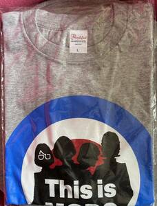 新品未使用♪【THE COLLECTORS ザ・コレクター Tシャツ〜THIS IS MODS〜】使えるLサイズ/グレー/モッズ/ロック/ROCK/加藤ひさし/日本武道館