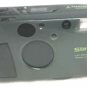 ★完動・美品★KYOCERA Slim T Carl Zeiss T* Tessar 3.5/35 京セラ コンパクトフィルムカメラ テスト用のフィルムを使用して動作確認済の画像1