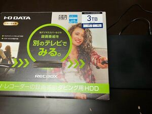 RECBOX ネットワークHDD アイオーデータ DATA テレビ録画 IODATA 中古 1ヶ月使用 3TB HDD 自動ダビング対応