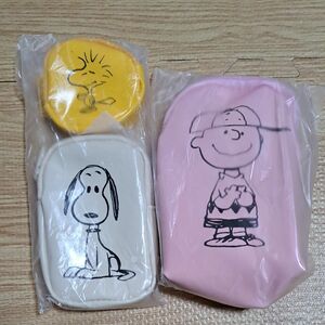 スヌーピー PEANUTS ポーチ　３点セット