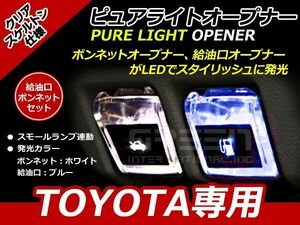 エンジンフード&ガソリンマーク LED AhR20 エスティマhV 青白 LED 内装 車内 ルーム ランプ 交換 ドレスアップ カスタム