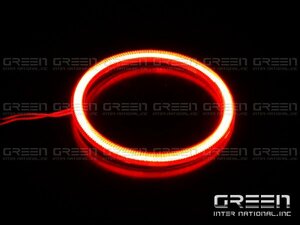 【LED増量タイプ】 COB イカリング 65mm 75連 単品 1個 レッド LED 電球 丸型 ライト ランプ 交換 ドレスアップ カスタム