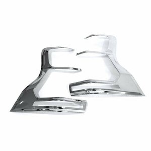  Toyota Land Cruiser Prado 150 series latter term chrome plating tail lamp garnish tale lense tail cover plating trim left right set 