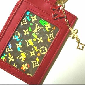 ミニ財布パスケース★LOUIS VUITTON★モノグラムトランプ１枚　財布R22