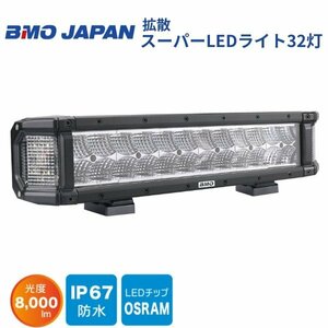 取り寄せ品　■BMOジャパン■新品　拡散スーパーLEDライト32灯　ボートライト　デッキライト　防水ライト　大型船対応！　40A0026