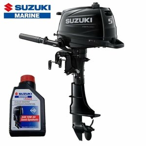 ■New item　メーカー保証included■Suzuki　DF5A　4スト　トランサムL　GenuineOilincluded