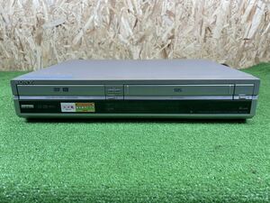 4B52 SONY ソニー RDR-VX30 VHS DVD VHSレコーダー ダビング スゴ録 ビデオデッキ プレーヤー 2005年製 通電OK 電化製品 現状品