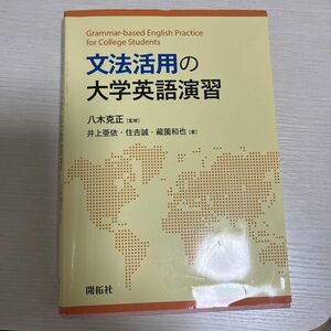 文法活用の大学英語演習