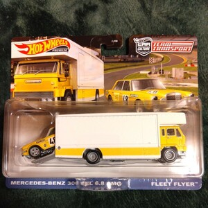 ホットウィール Hot Wheels TEAM TRANSPORT #'39 MERCEDES-BENZ 300 SEL 6.8 AMG FLEET FLYER