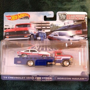 ホットウィール Hot Wheels TEAM TRANSPORT #'34 '74 CHEVROLET VEGA PRO STOCK HORIZON HAULER