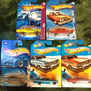 ホットウィール Hot Wheels CHEVY IMPALA 5台セット