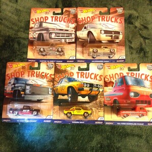 ホットウィール Hot Wheels SHOP TRUCKS 5台セットの画像1