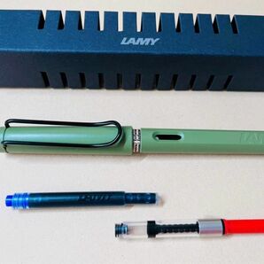 2000値下げ！Lamy Safari 万年筆 EF細字インクコンバーター付き