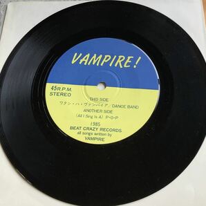 希少 自主盤 EP ステッカー付 VAMPIRE！Beat Crazy Records BCR-3 の画像5