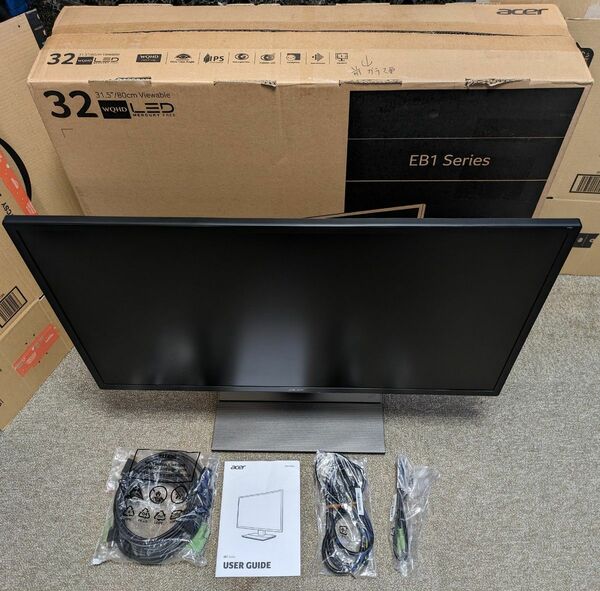 中古 acer EB321HQU 31.5インチ 2560x1440 WQHD IPS