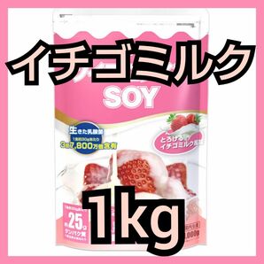 【GW値下げ】アルプロン ソイプロテイン イチゴミルク 1kg