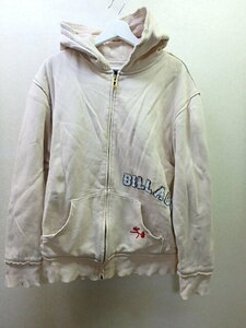 s404k 難あり BILLABONG ビラボン Lサイズ ジップアップパーカー N.AMERICA STYLE No.:711-015 ジャンパー 上着 メンズ 男性用 中古 古着