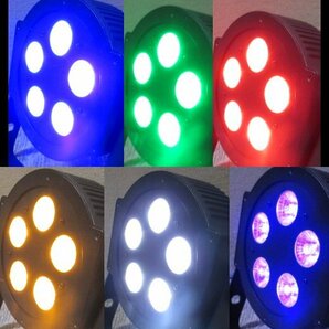 ライティングOK☆ADJ 5PX HEX LEDパーライト 2灯 スポットライト舞台照明の画像2