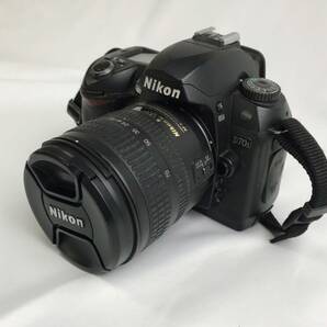 Nikon ニコン D70s / AF-S DX NIKKOR 18-70mm 1:3.5-4.5 G ED ブラック カメラ 撮影 一眼 光学機器 2j-3-12の画像3