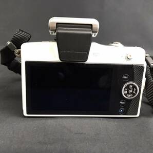 OLYMPUS PEN Mini E-PM1 M.ZUIKO DIGITAL 14-42mm 1:3.5-5.6 M.ZUIKO DIGITAL 17mm 1:2.8 ミラーレス一眼 カメラ ホワイト 42j-3-2の画像6