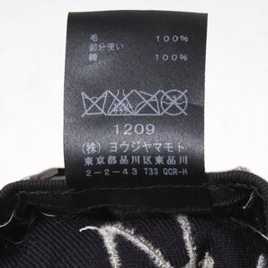 Yohji Yamamoto × NEW ERA キャップ size7 1/4(57.7cm) ブラック ヨウジヤマモト Y's ニューエラの画像9