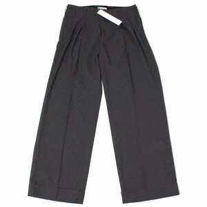 【タグ付き・新品・定価24,200円】KAIKO WIDE SLACKS size3 GRAY KAIKO-PT-012 カイコー ワイド スラックスパンツ