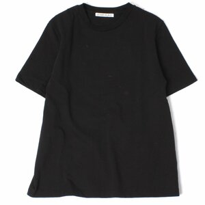 23ss Plage R'IAM コンパクトTシャツ 定価10,450円 フリーサイズ ブラック 23070922606020 リアムプラージュ