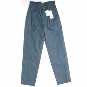 22ss【タグ付き・新品・定価67,100円】ISABEL MARANT ETOILE KETZIA TROUSERS size34 PETROL 22PPA2068 イザベルマランエトワール パンツ