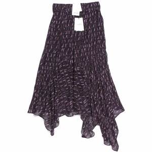 【タグ付き・新品・定価61,600円】ISABEL MARANT ETOILE SOLEDA SKIRT size36 イザベルマランエトワール アシンメトリースカート