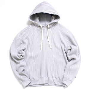 VATANLOOP × monkey time OGNC WAFFLE HOODY 定価14,300円 sizeXL グレー ヴァタンループ モンキータイム パーカー