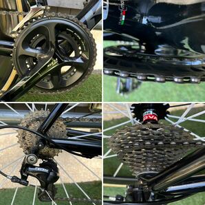 H362 直接取引大歓迎 KUOTA クォータ KOBALT フルカーボン NOVATEC カーボンホイール 2X11S サイズMの画像8