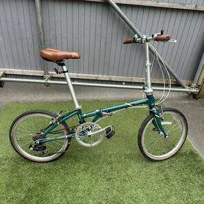 H369★ DAHON 折り畳み自転車 Boardwalk D7 SHIMANO 7速 20インチ ミニベロ 小径車 の画像2