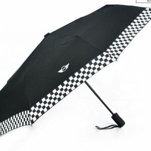 【送料無料】MINI COOPER ミニクーパー MINI WINGLOGO 自動開閉 折り畳み傘 雨傘 日傘 (新品・未使用) 日傘としても有効です (2)の画像1