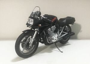  Tamiya *1/12 Suzuki GSX1100S Katana меч * запад часть полиция способ черный сборка покрашен сборный товар 