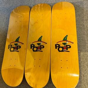 3枚セット Pop Trading Company スケボー デッキ ポップ トレーディング カンパニー skateboardの画像1