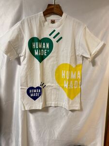 HUMAN MADE（ヒューマン メイド）BIG MULTI HEART TEE　S Tシャツ