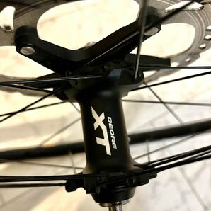 1円 超軽量 XT 完組ホイール前後セット WH-M785 ディスクブレーキ専用 前後セット 検 MAVIC XTR フルクラム マビック クリンチャー SHIMANOの画像6