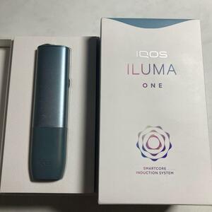 01.2604 売り切り！通電確認済◎!iQOS イルマワン ブルー 本体 