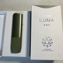 01.2422 売り切り！通電開封済◎!iQOS イルマワン モスグリーン 本体 _画像1