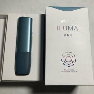 01.2718 売り切り！通電確認済◎iQOS イルマワン アズールブルー 本体 