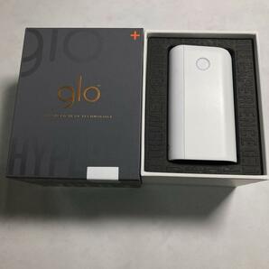 01.2029 売り切り通電確認済○グローハイパープラス ホワイト glo 本体 電子タバコ 加熱式タバコの画像1